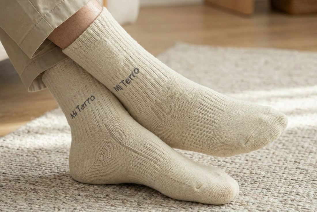 Mi Terro Care Socks - Smart diabetic monitoring socks with embedded temperature and pressure sensors